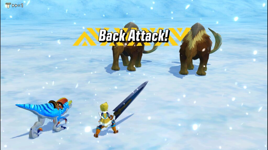 Monster Hunter Stories - Back Attack